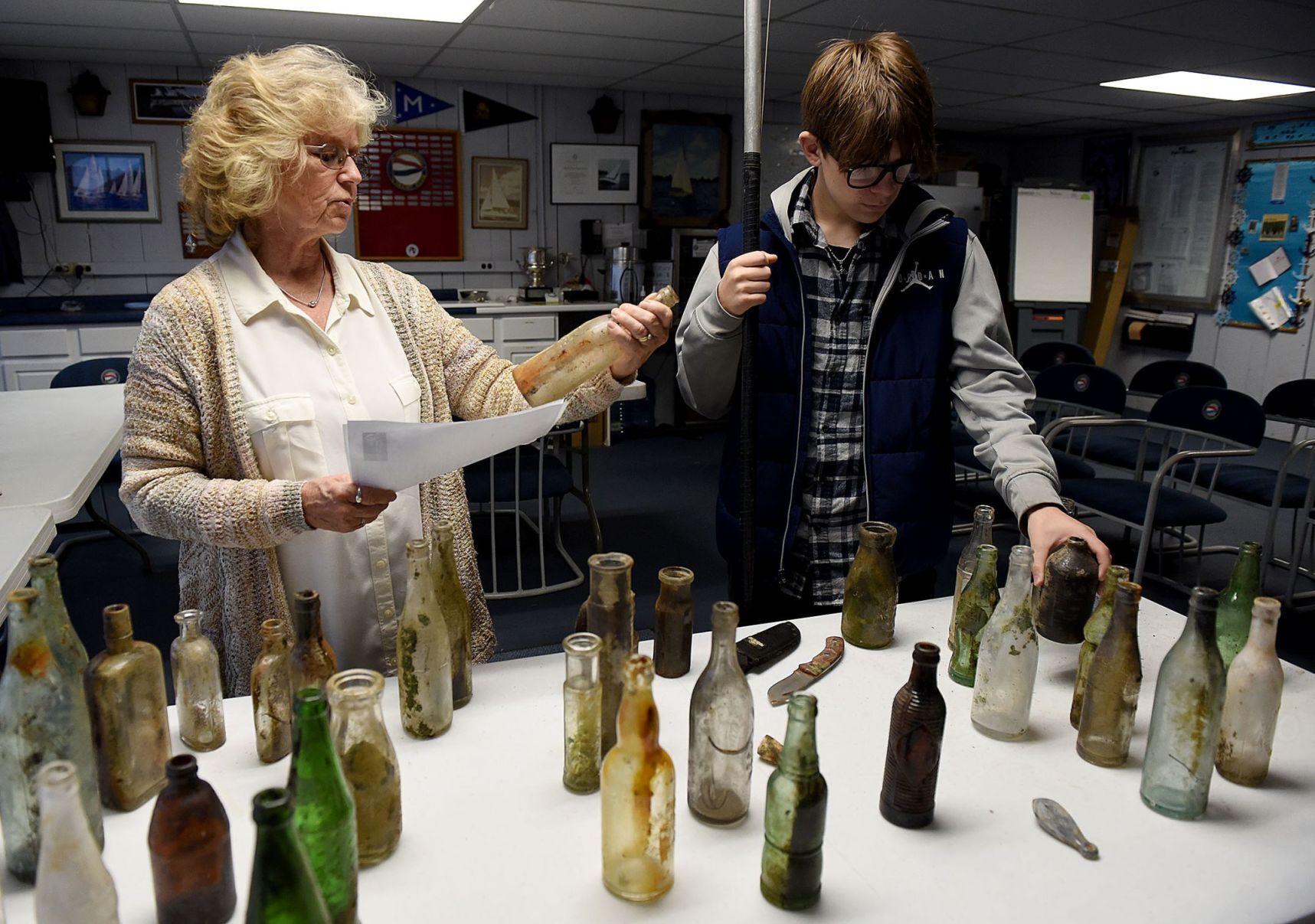 Drought treasure hunters